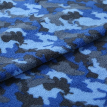 Good Price Custom Soft Camouflage Printed Polar Fleece 100 Polyester Fabric For Sale