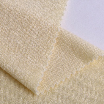 Organic custom fabric bamboo 220Gsm 80% cotton 20% polyester for garment