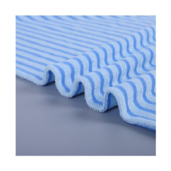 2023 Hot Sell 180gsm 60 Bamboo 40 Polyester Single Side Terry bamboo fiber fabric For Blanket
