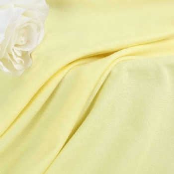 High Quality 70 Bamboo 25 Cotton 5 Spandex Jersey Fabric Casual Fabric For Baby Home Wear