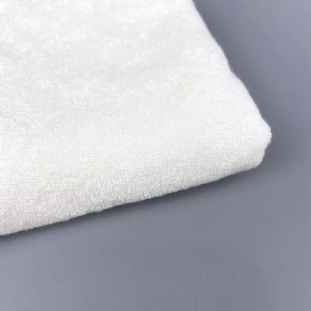 Good Hand Feeling 80 Bamboo 20 Polyester Soft Terry Fabric For Towel