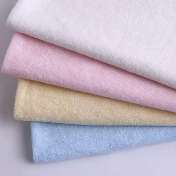 Good Hand Feeling 80 Bamboo 20 Polyester Soft Terry Fabric For Towel