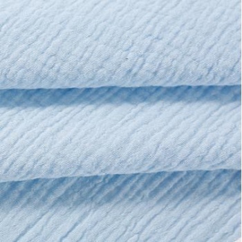 Double-layer Crepe Bath Towel Breathable Pajamas Baby Blanket Gauze Washed Cotton Crepe Fabric